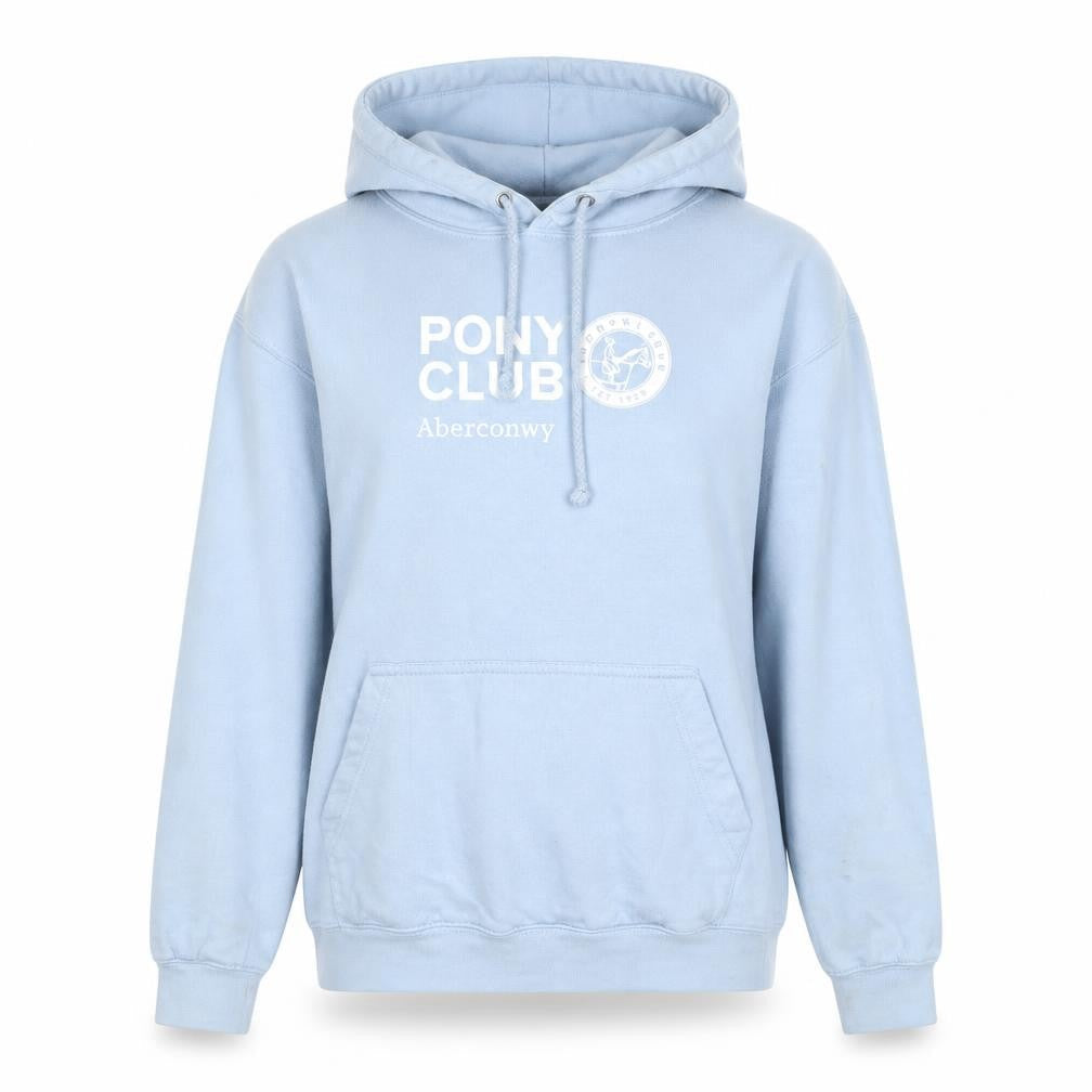 AWD Womens Blue  Cotton Pullover Hoodie Size S   - Pony