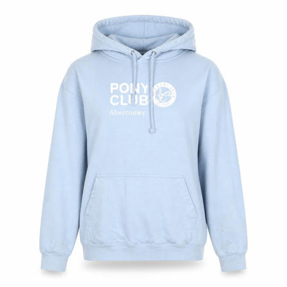 AWD Womens Blue  Cotton Pullover Hoodie Size S   - Pony