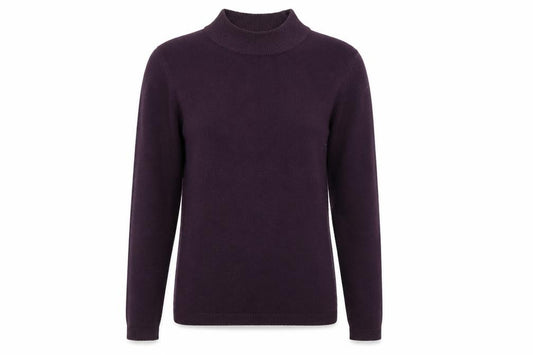 Matalan Womens Purple  Acrylic Pullover Sweatshirt Size 8  Pullover