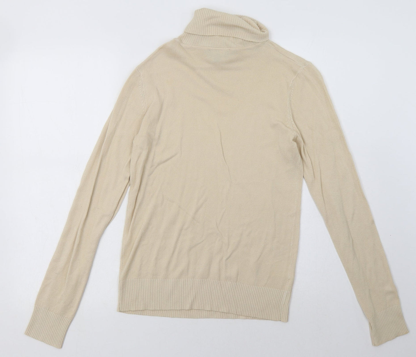 Matalan Womens Beige  Viscose Pullover Sweatshirt Size 12  Pullover