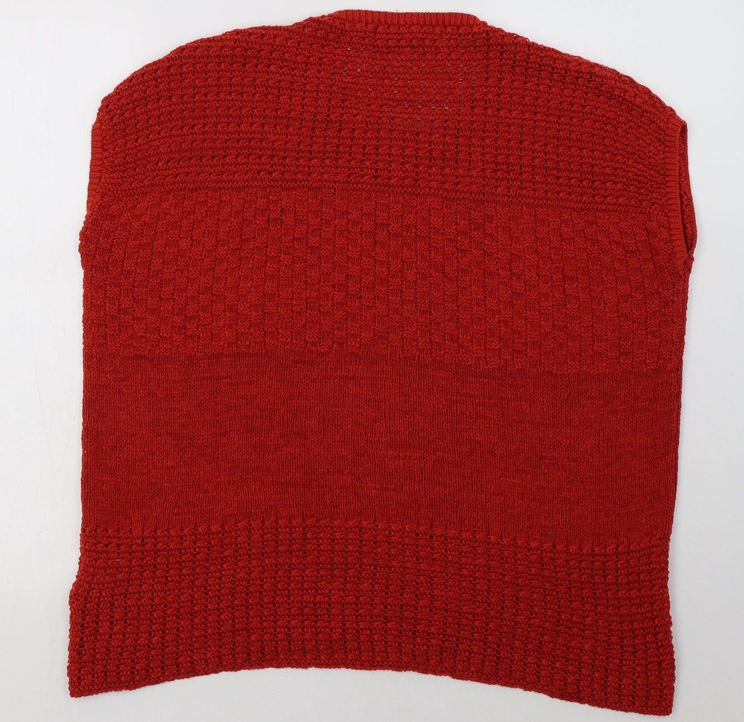 EWM Womens Red  Acrylic Pullover Sweatshirt Size L  Pullover