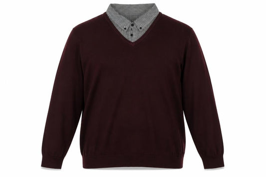 Burton Mens Red  Cotton Pullover Sweatshirt Size 2XL