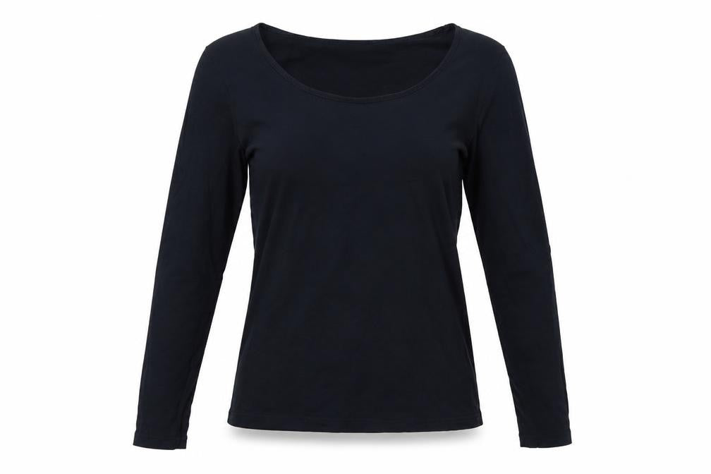Avenue Womens Blue  Cotton Pullover Sweatshirt Size S  Pullover
