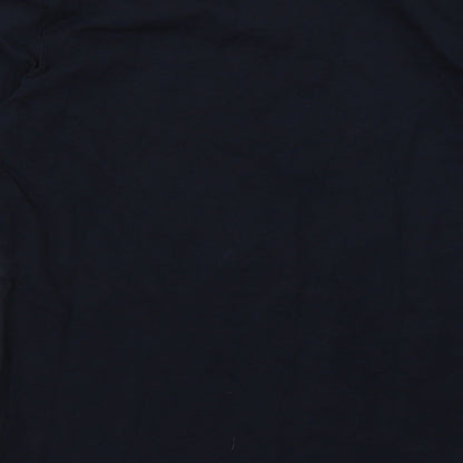 Avenue Womens Blue  Cotton Pullover Sweatshirt Size S  Pullover