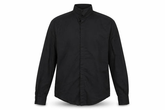 Antony Morato Mens Black  Cotton  Button-Up Size M Collared