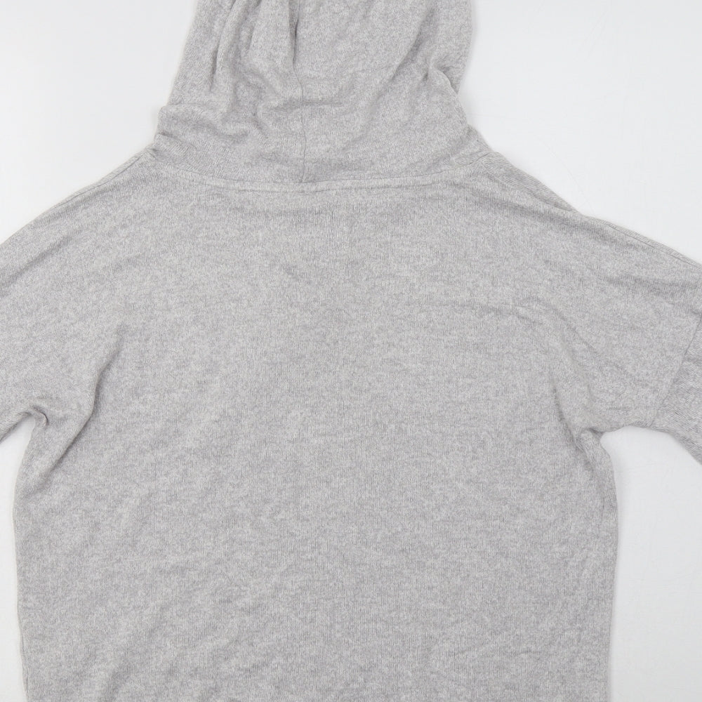 Primark Womens Grey  Viscose Pullover Hoodie Size S   - Amazing