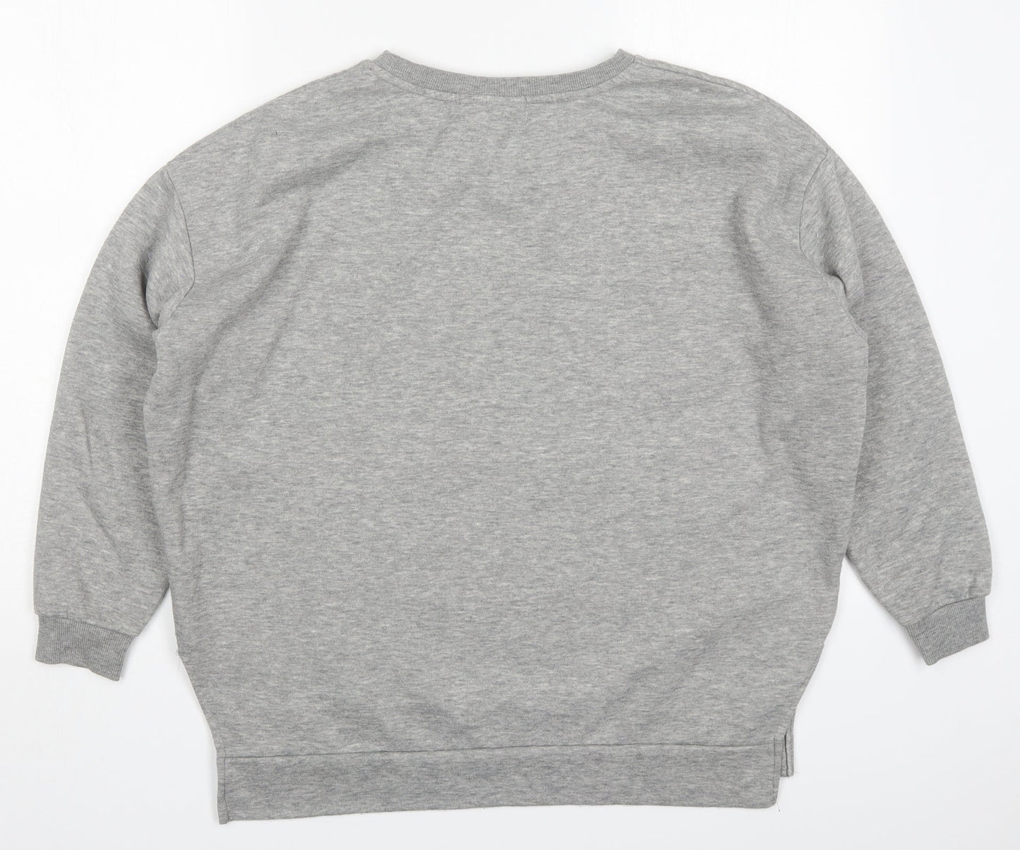 Primark Womens Grey  Polyester Pullover Sweatshirt Size 10  Pullover - Mickey Mouse