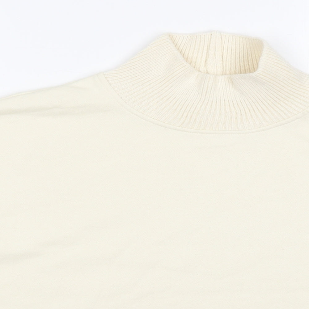 Primark Womens Beige  Cotton Pullover Sweatshirt Size 18  Pullover
