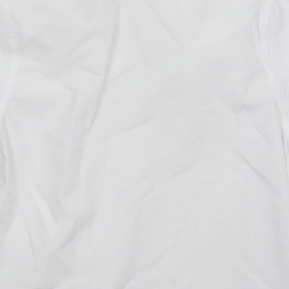 Tu Boys White  Polyester Basic Button-Up Size 5 Years Collared Button