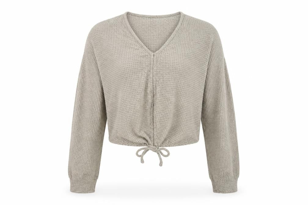 SheIn Womens Green Round Neck  Polyester Pullover Jumper Size M