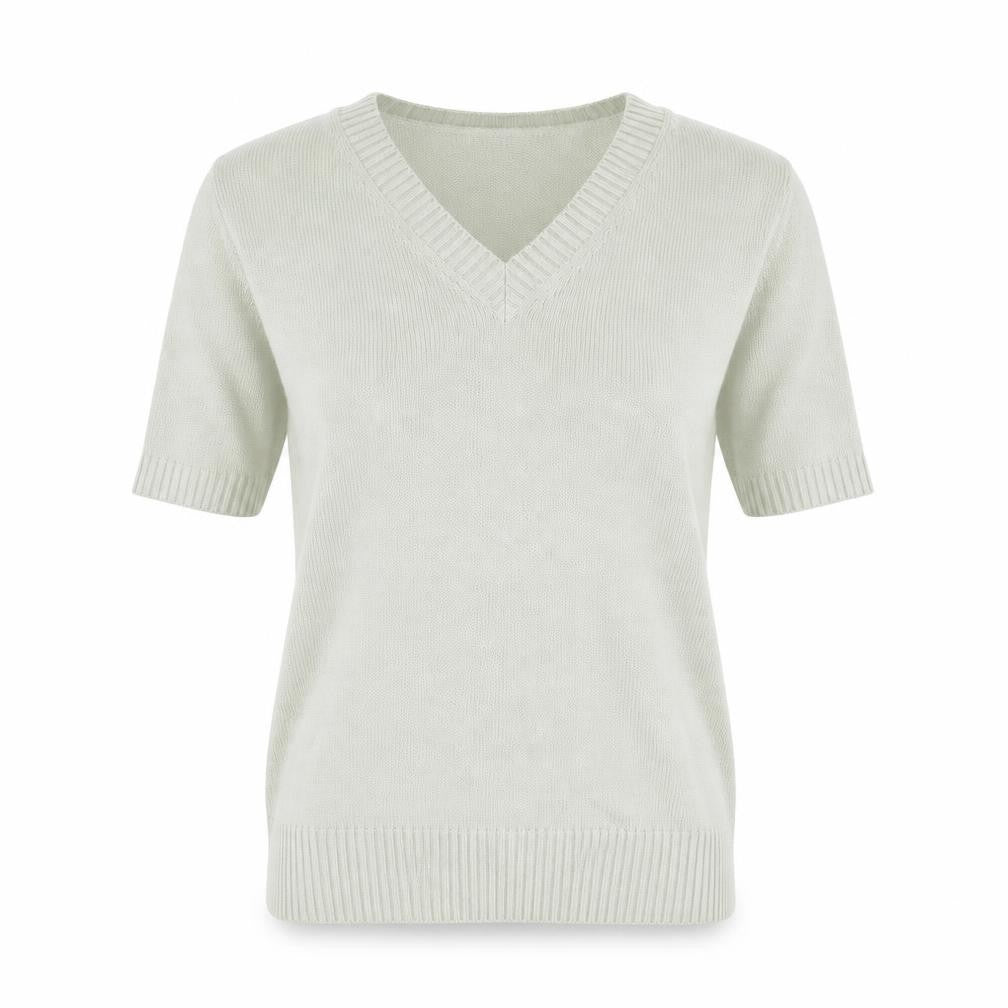Cheer Womens Green Round Neck  Acrylic Pullover Jumper Size 14