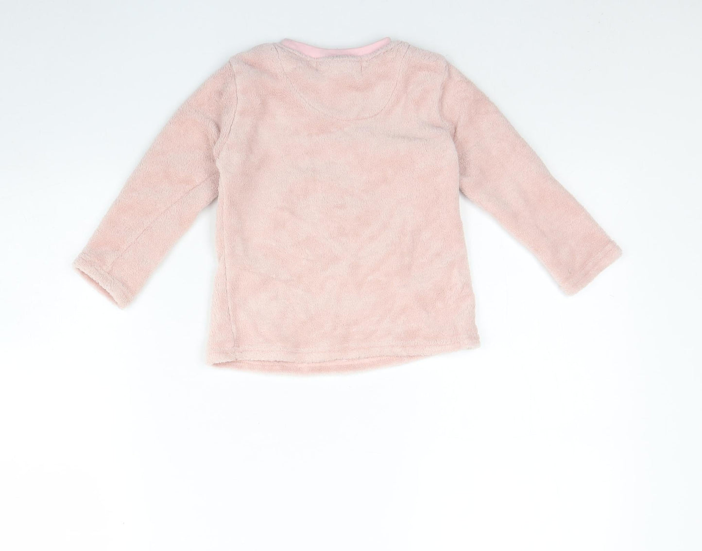 Dream big Girls Pink Solid Polyester Cami Pyjama Top Size 2 Years