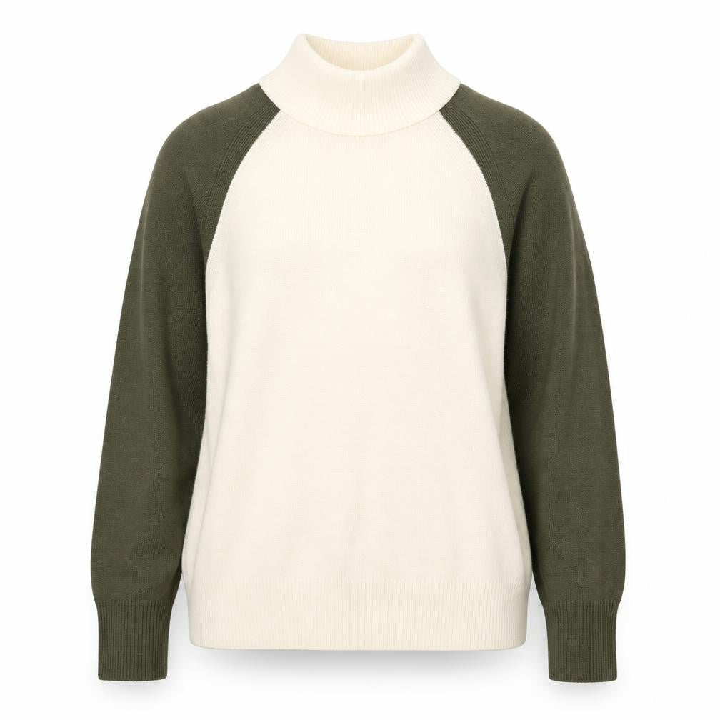 Marks & Spencer Womens Beige Round Neck  Acrylic Pullover Jumper Size L