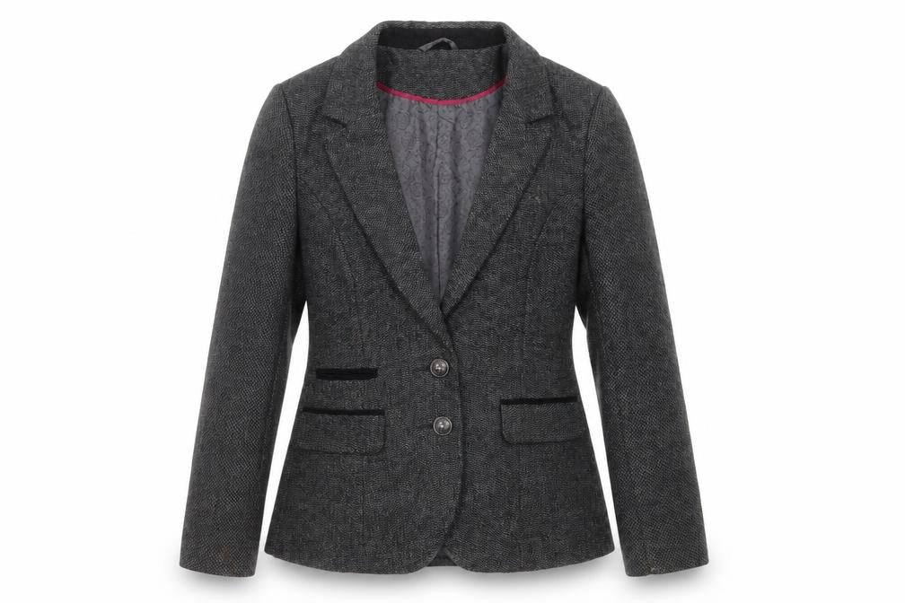 Primark Womens Grey  Polyester Jacket Blazer Size 14