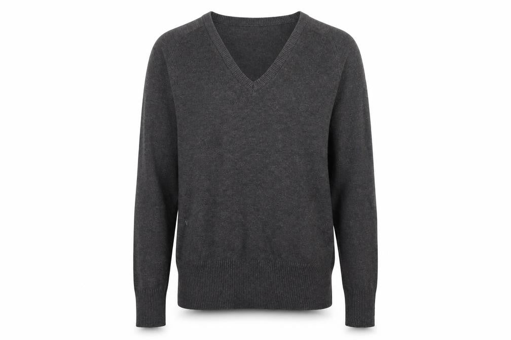 trutex Mens Grey  Cotton Pullover Sweatshirt Size S