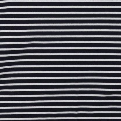 First Avenue Womens Black Striped Cotton Pullover Sweatshirt Size L  Pullover