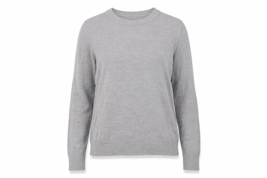 Marks and Spencer Womens Grey  Acrylic Pullover Sweatshirt Size 6  Pullover