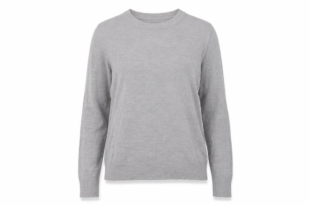 Marks & Spencer Womens Grey  Acrylic Pullover Sweatshirt Size 6  Pullover
