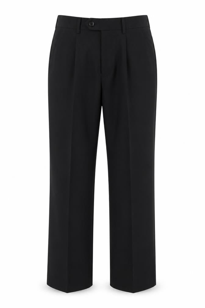 Teflon Womens Black  Polyester Dress Pants Trousers Size 26 in L26 in Regular