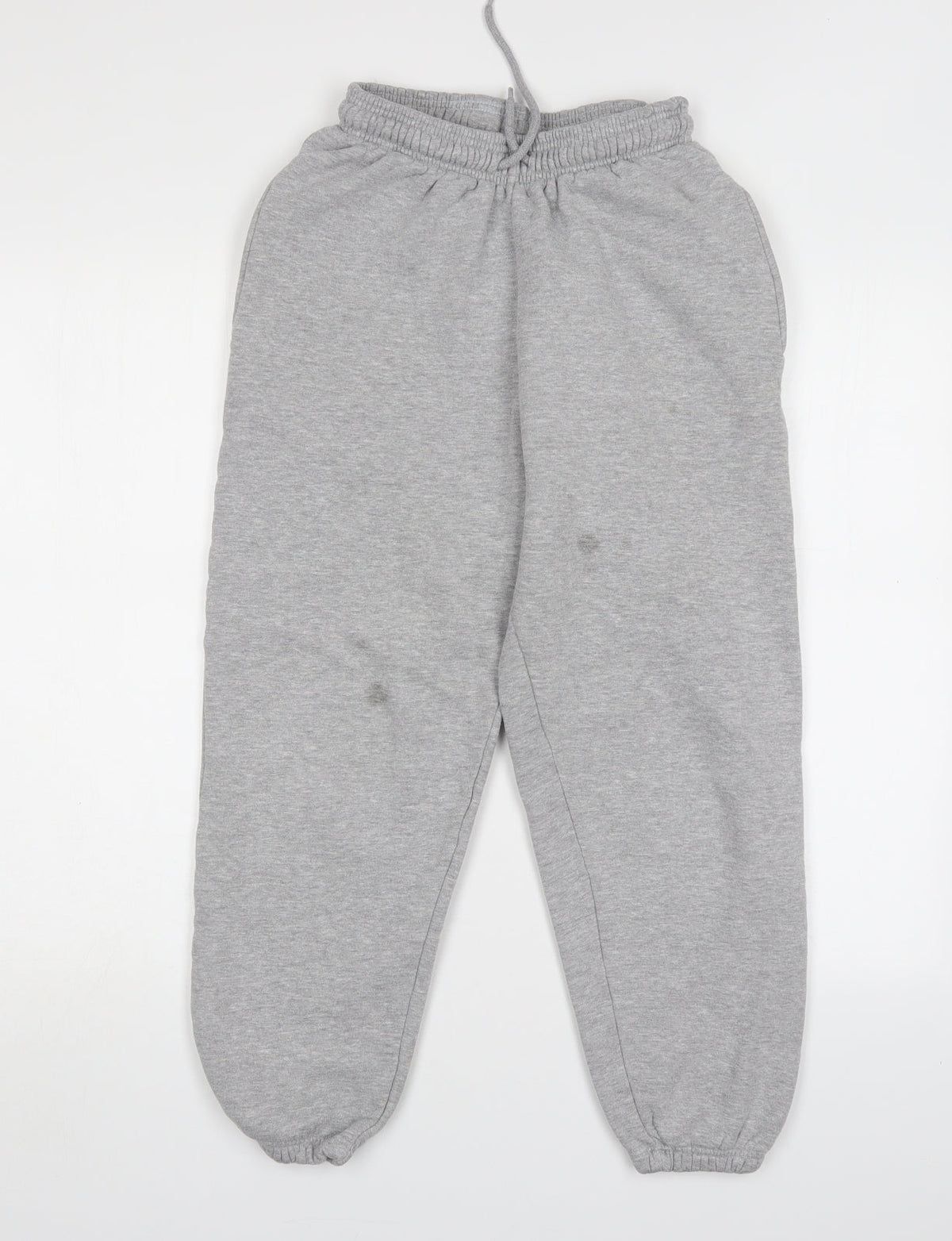 Preworn Womens Grey  Cotton Sweatpants Trousers Size 10 L24 in Regular