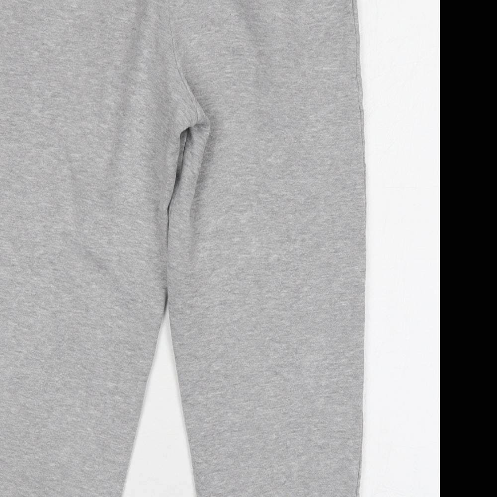 Preworn Womens Grey  Cotton Sweatpants Trousers Size 10 L24 in Regular