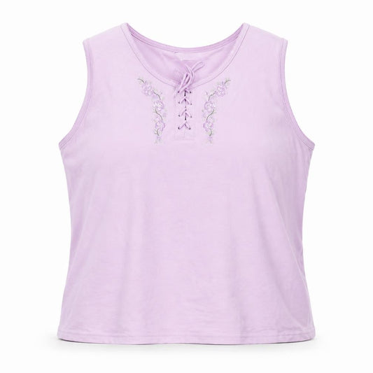 BCASUAL Womens Pink  Polyester Basic Tank Size 20 Round Neck