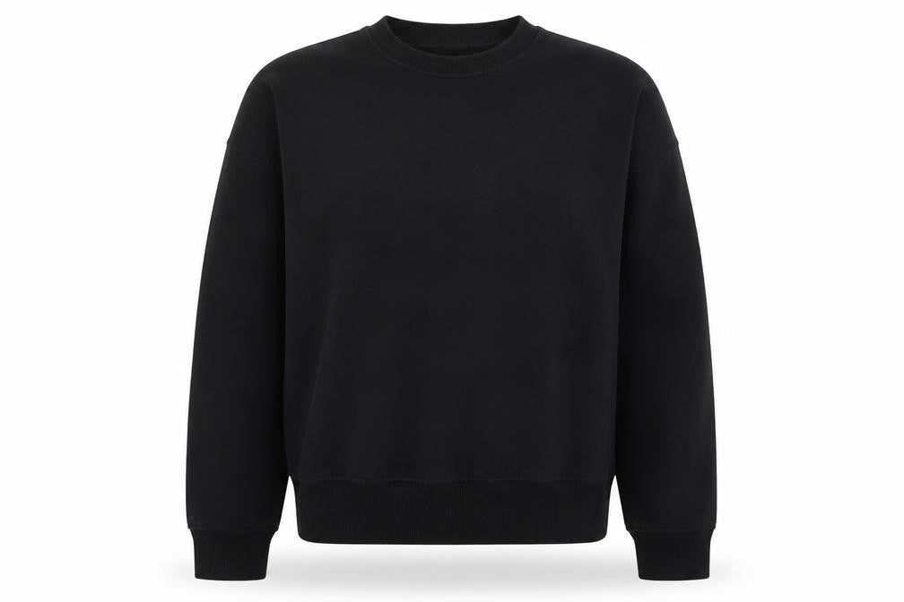 Primark Womens Black  Cotton Pullover Sweatshirt Size 10  Pullover