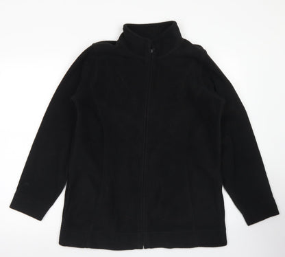 EWM Womens Black   Jacket  Size 14  Zip