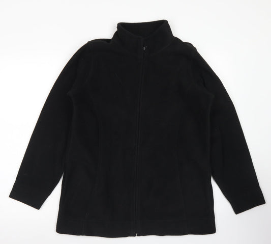 EWM Womens Black   Jacket  Size 14  Zip