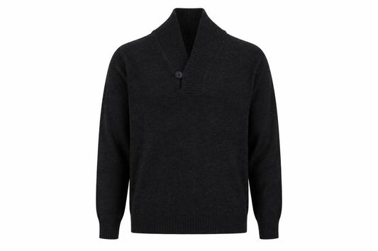 Cedar Wood State Mens Black  Acrylic Pullover Sweatshirt Size S
