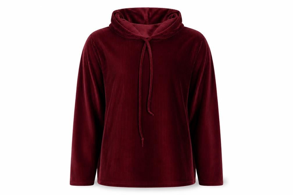 Luca Vanucci Womens Purple  Polyester Pullover Sweatshirt Size M  Pullover