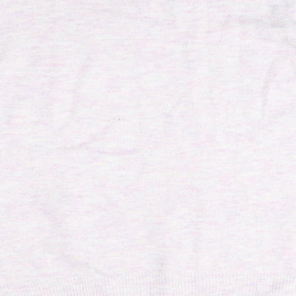 H&M Womens Purple High Neck  Acrylic Pullover Jumper Size S