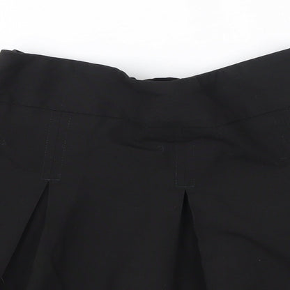 Preloved TU Girls Black  Polyester A-Line Skirt Size 7 Years  Regular  - School - Detail