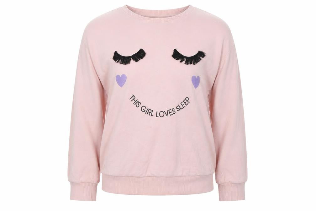 George Girls Pink  Cotton Top Pyjama Top Size 9-10 Years