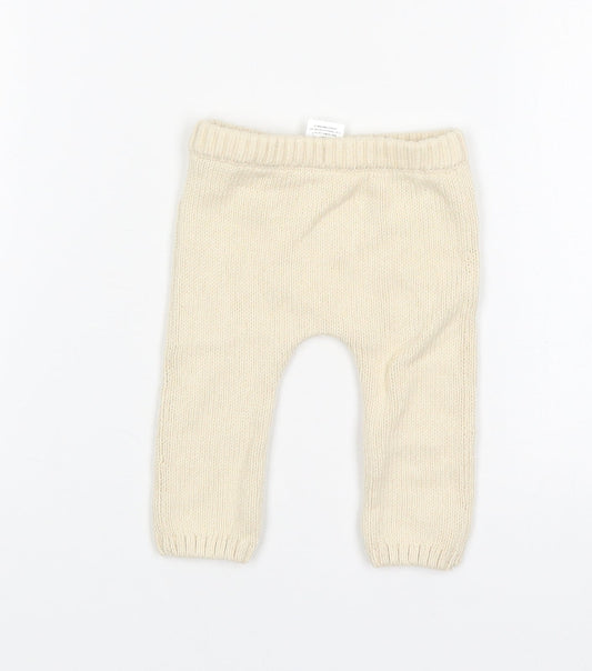 Guess How Much I Love You Girls Beige  Cotton Sweatpants Trousers Size Newborn