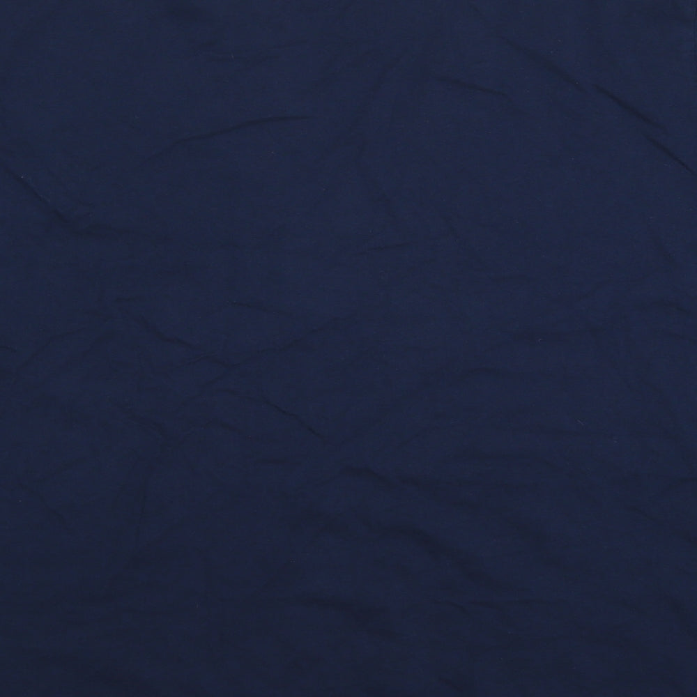 Jacamo Mens Blue  Cotton  Polo Size 3XL Round Neck Pullover