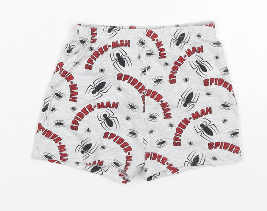 Primark Boys Grey  Cotton Sweat Shorts Size 2-3 Years  Regular  - Spiderman Pyjama Pants