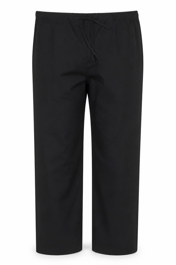 Adar Womens Black  Polyester Trousers  Size 2XL L30 in Regular