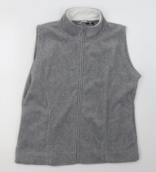EWM Mens Grey   Gilet Jacket Size L  Zip