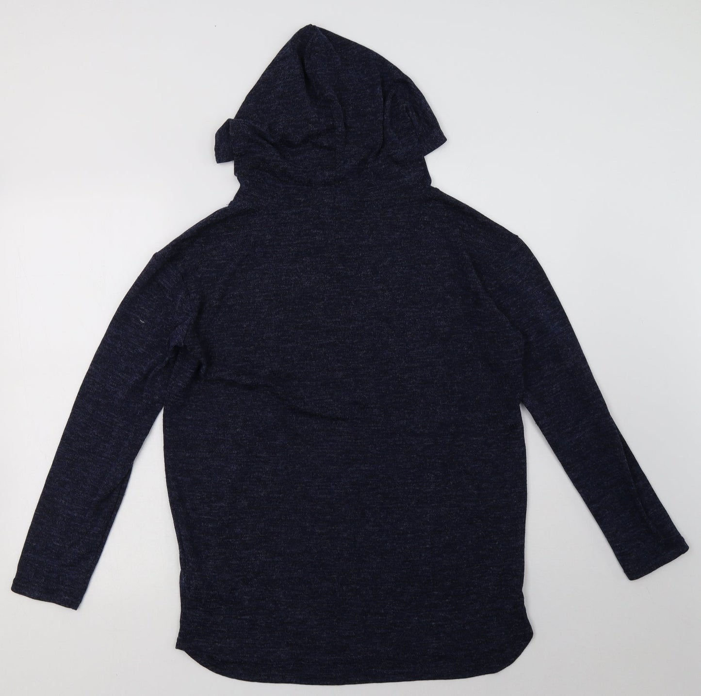 Cotton On Mens Blue  Polyester Pullover Hoodie Size S