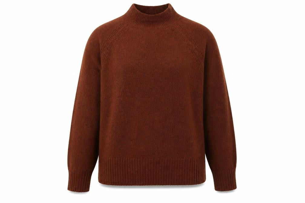 EDC Womens Brown  Cotton Pullover Sweatshirt Size XL  Pullover
