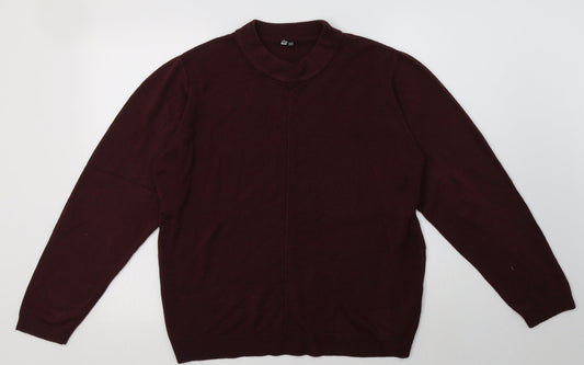 intuition Womens Red  Acrylic Pullover Sweatshirt Size 20  Pullover