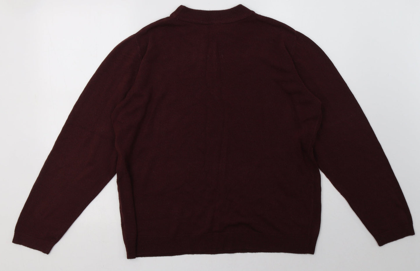 intuition Womens Red  Acrylic Pullover Sweatshirt Size 20  Pullover