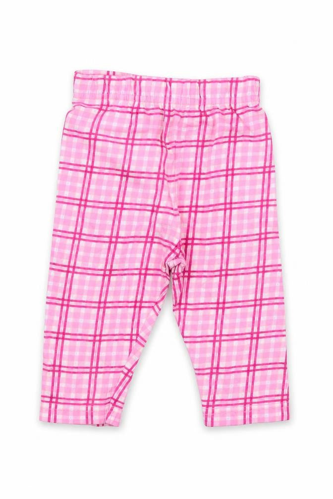 NEXT Girls Pink Plaid   Pyjama Pants Size 3-6 Months