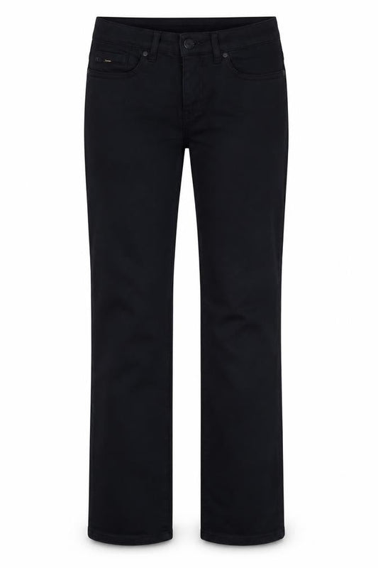 Sud Express Womens Blue  Cotton Straight Jeans Size 8 L32 in Regular Button