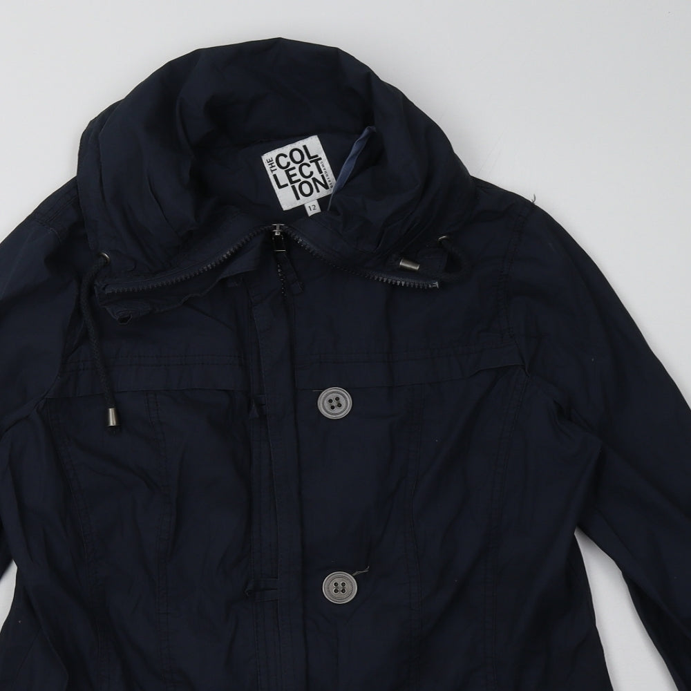 Debenhams Womens Blue   Jacket  Size 12  Zip