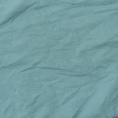 Marks & Spencer Girls Blue  Cotton Basic Casual Size 10-11 Years Crew Neck Pullover - ill do it later
