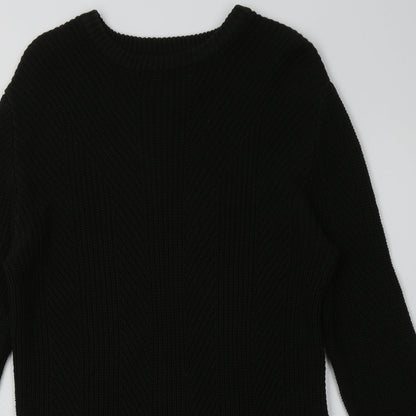 H&M Womens Green  Acrylic Pullover Sweatshirt Size M  Pullover