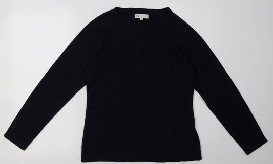 ne sports Womens Blue  Polyester Pullover Sweatshirt Size 12  Pullover