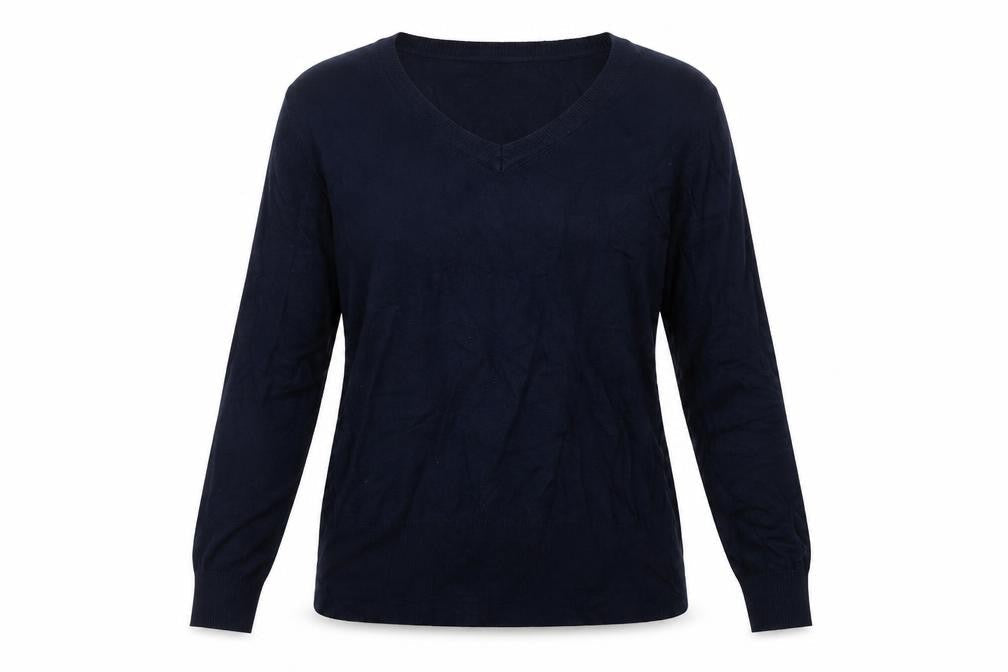 Marks & Spencer Womens Blue  Viscose Pullover Sweatshirt Size 14  Pullover
